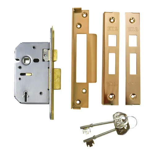 ERA  217 Viscount Rebated Non British Standard 5 Lever Mortice Sashlock