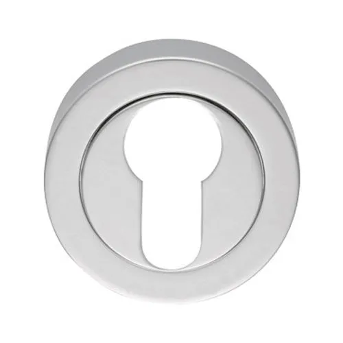 Manital AA1CP Euro Profile Escutcheon in Polished Chrome (LEAD TIME: 2-3 DAYS)