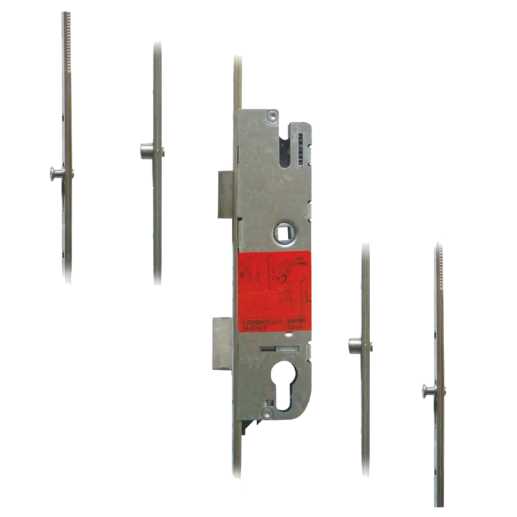 GU Secury Europa Lever Operated Latch & Deadbolt - 2 Roller & 2 Mushrooms