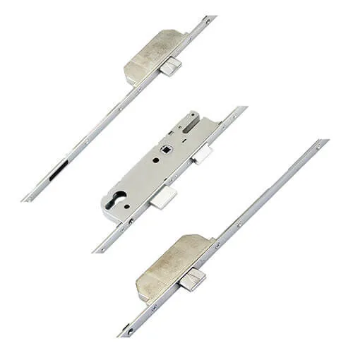 GU Europa Latch 3 Deadbolts Lift Lever Multipoint Door Lock - Option 2 (top deadbolt to spindle = 730mm)