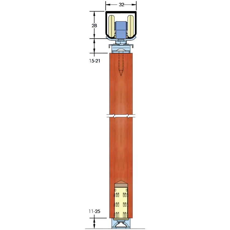 ASEC Sliding Multifold Door Gear