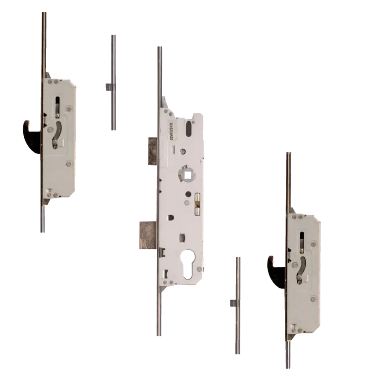 FUHR Lever Operated Latch & Deadbolt - 2 Hook 2 Roller