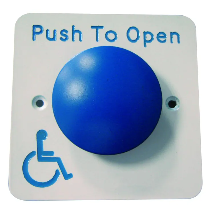 ASEC Push To Open Blue Dome DDA Exit Button