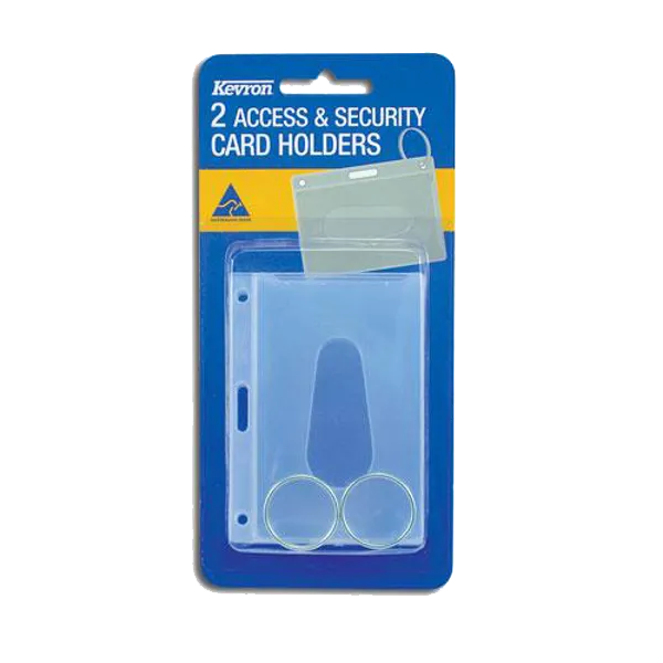 KEVRON ID18PP2 Clear Card Holder
