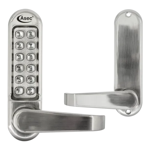 ASEC AS4300 Series Lever Operated Digital Lock No Latch