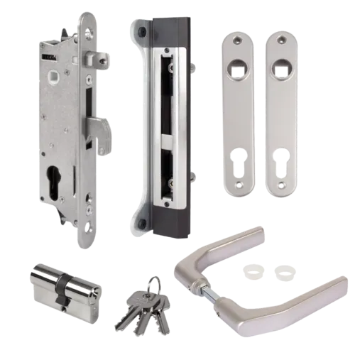 LOCINOX Gatelock Fortylock Insert Set with Keep For 40mm Box Section SAA