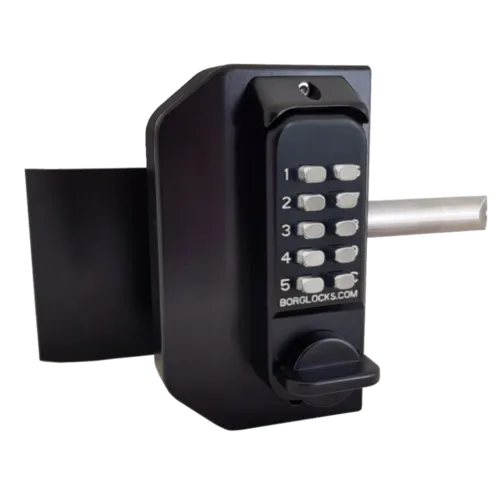 BORG LOCKS BL3080 MG Pro ECP Easicode Mini Gate Lock Knob Operated Keypad With Inside Handed Pad