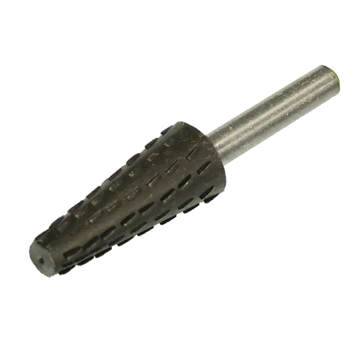 FAITHFULL Conical Rotary File - 4mm - 12mm x 30mm