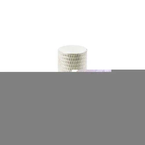 Alexander & Wilks AW800-35-SN Brunel Knurled Cylinder Cupboard Knob - Satin Nickel 35mm (LEAD TIME: 2-3 DAYS)