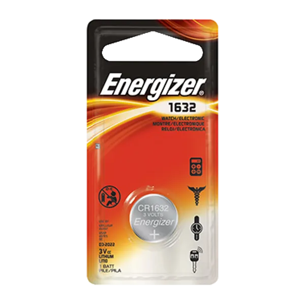 ENERGIZER CR1632 3V Lithium Coin Cell Battery