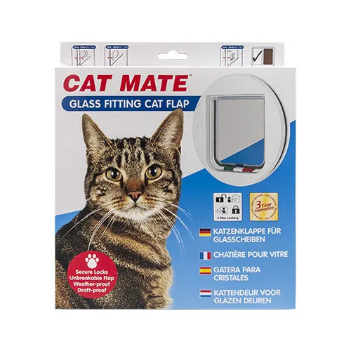CateMate 210 4 Way Glass Catflap