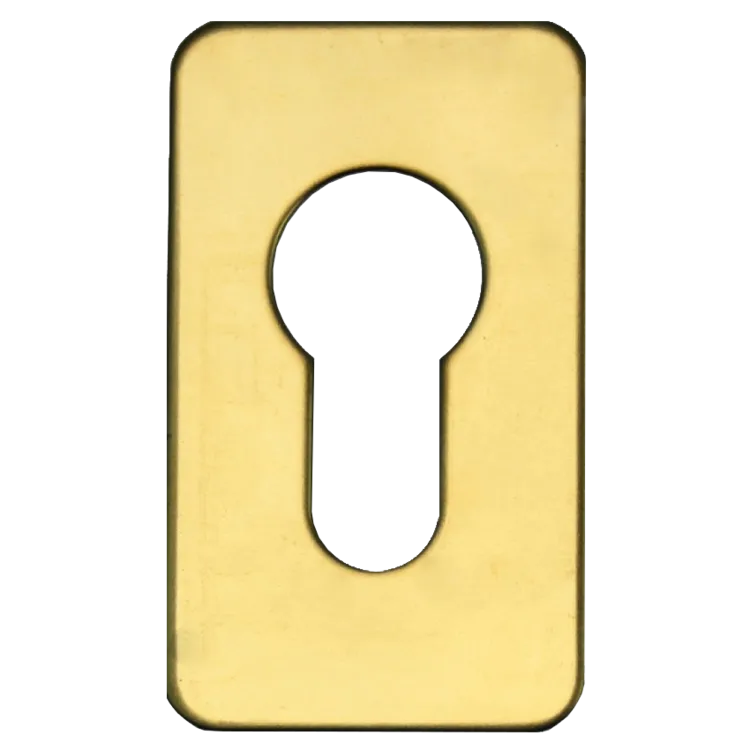 ASEC Self Adhesive 35mm x 60mm Small Euro Escutcheon