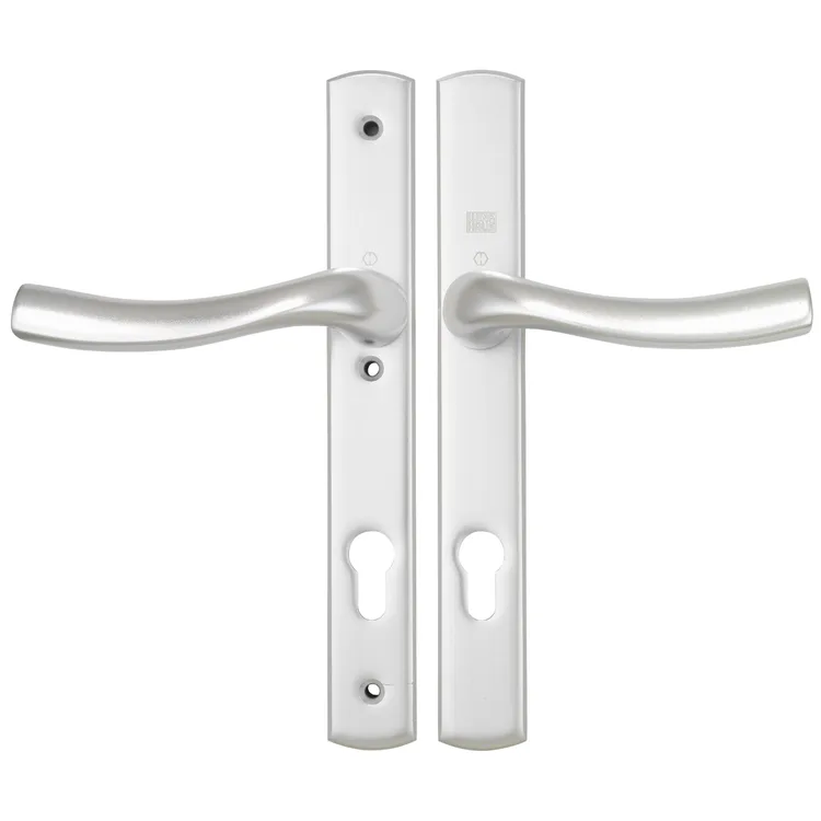 Winkhaus Palladio Lever Lever UPVC Multipoint Door Handles -  92mm PZ Unsprung 215mm Screw Centres