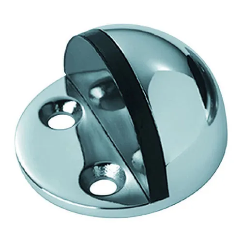 EuroSpec DSF1032BSS Floor Mounted Door Stop - Shielded (Small) (LEAD TIME: 2-3 DAYS)
