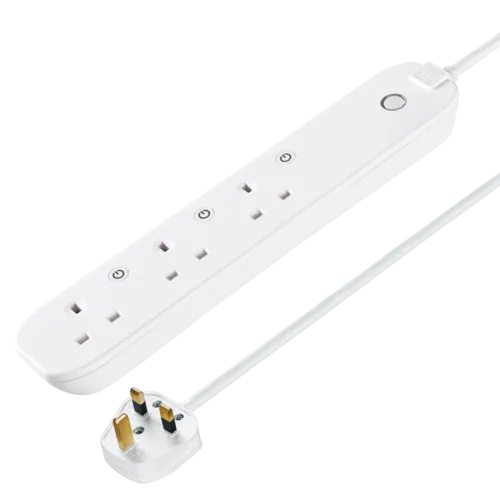 LUCECO 13A Smart Extension Lead With 3 Sockets