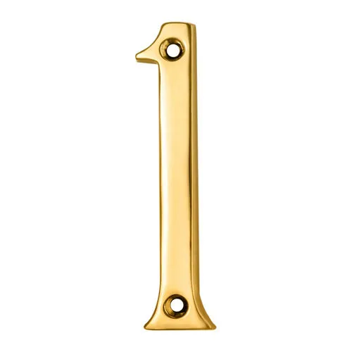 Carlisle Brass N1 Numerals (0-9) Number 1 (LEAD TIME: 2-3 DAYS)