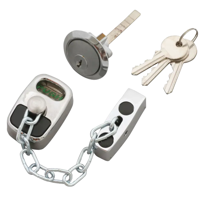 ASEC Door Chain with External Cylinder