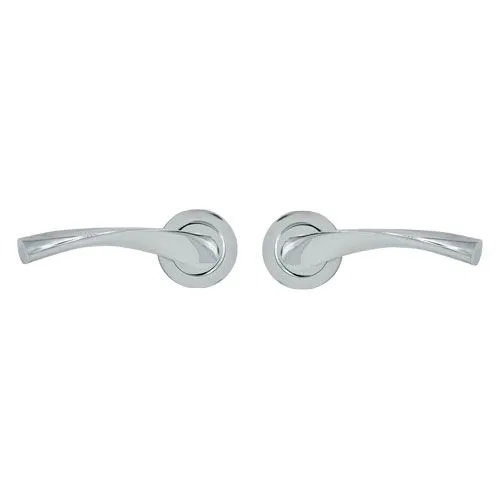 TSS Juliete Lever Handle on Round Rose Door Furniture