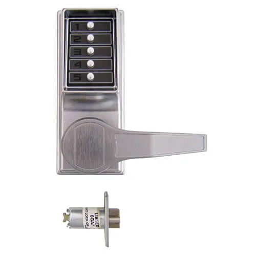 Kaba Simplex/Unican LL1011 Series Mortice Latch Digital Lock with Lever Handles