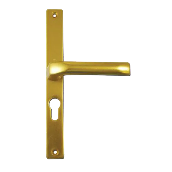 Hoppe London Lever Lever UPVC Multipoint Door Handles -  48mm PZ Sprung 215mm Screw Centres