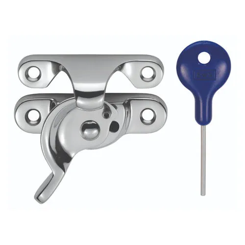 Carlisle Brass AA40LCKCP Fitch Pattern Sash Fastener (Locking) (LEAD TIME: 2-3 DAYS)