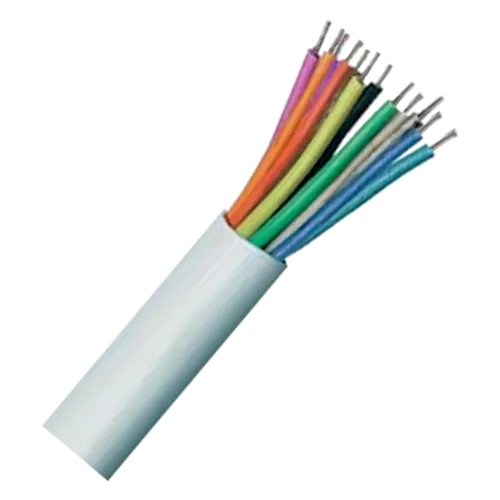 Securi-Flex Alarm Cable TCCA Type 3 To BS4737 White