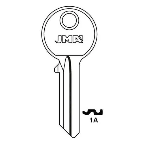 Copy Cylinder Cut Key - Brass