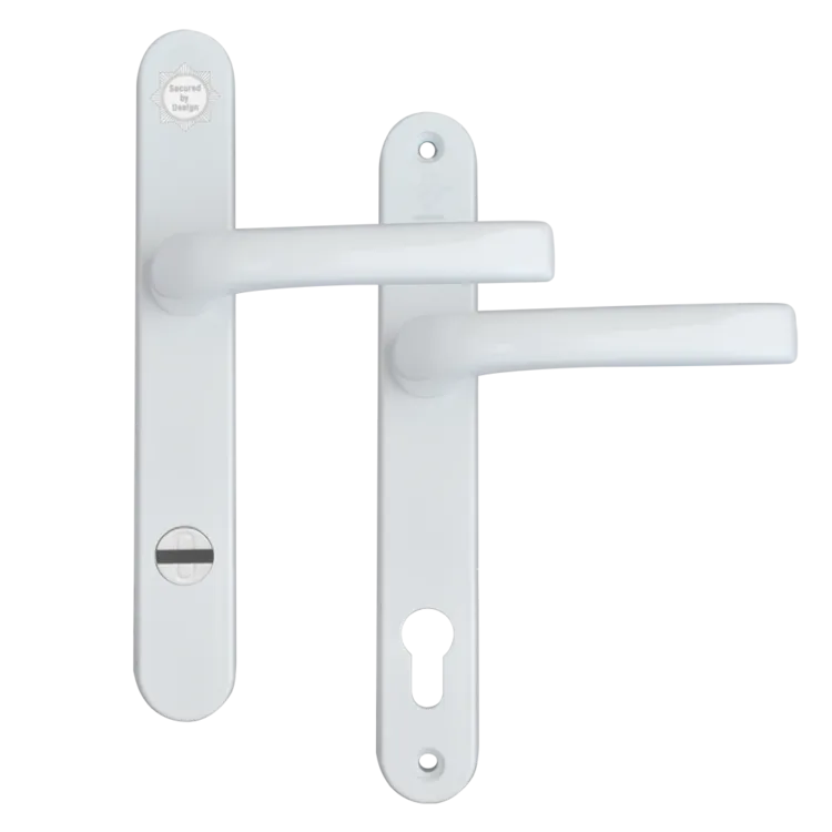 MILA Pro Secure PAS24 2 Star 240mm Lever/Lever Door Furniture 92/62 Centres