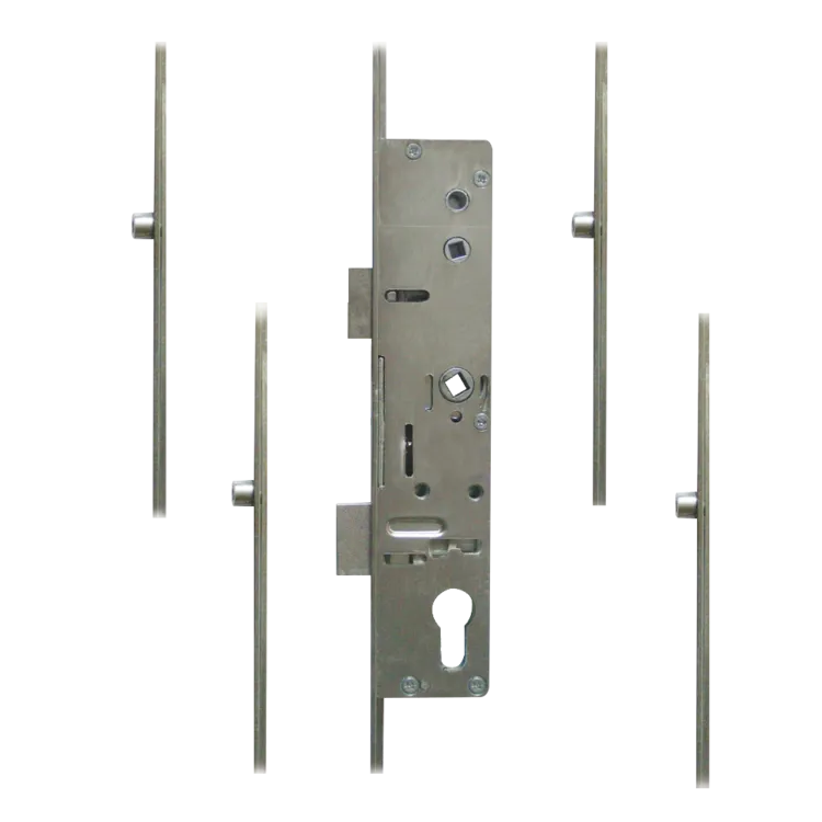 LOCKMASTER Lever Operated Latch & Deadbolt Twin Spindle - 4 Roller