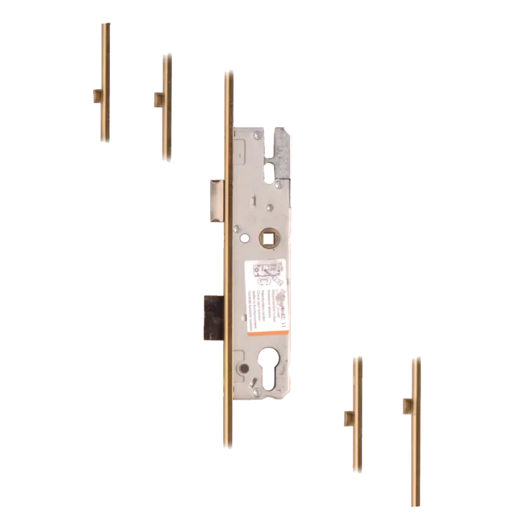 KFV Lever Operated Latch & Deadbolt - 4 Roller