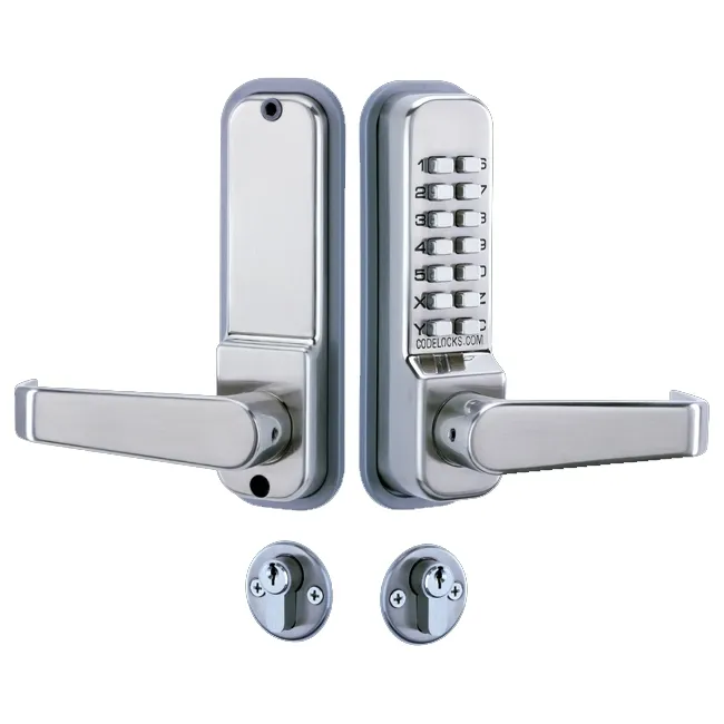 Codelocks CL420 Mortice Lock with Cylinder and Anti Panic safety Function