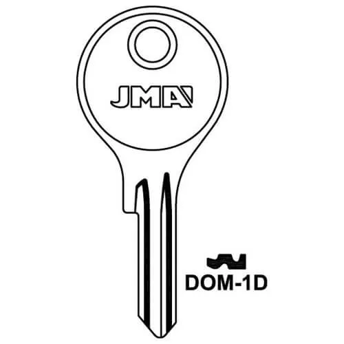 Gate Rim Lock - Double Cylinder