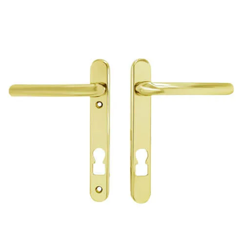 ERA Invincible Surefire Lever Lever UPVC Multipoint Door Handles -  92mm PZ 122mm Screw Centres