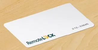 RemoteLock Clam shell card