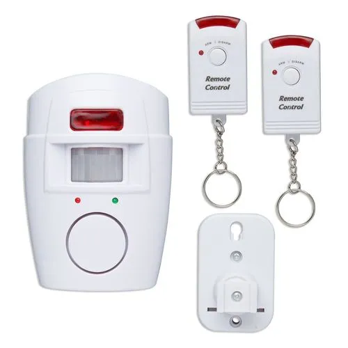 Sure Portable PIR Alarm c/w 2 IR Fobs - Ideal for Sheds, Garages and Outbuildings