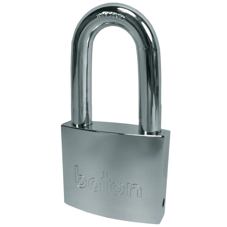 BATON LOCK 6020 Series Long Shackle Brass Padlock With Disc Mechanism