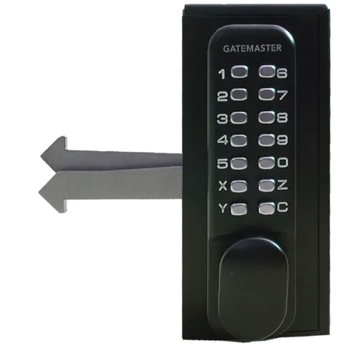 GATEMASTER SGLD Double Sided Sliding Digital Gate Lock