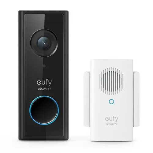 Battery Doorbell  Slim 1080p Black