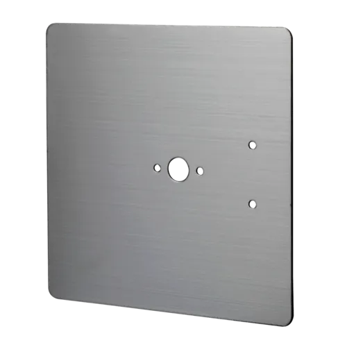 ASEC Stainless Steel Cubicle Retro-Fit Plate To Cover Fixing Holes