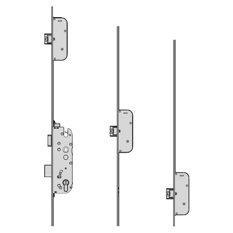 GU Secury Auto A3 1770 Multipoint Lock - 3 Deadlocks