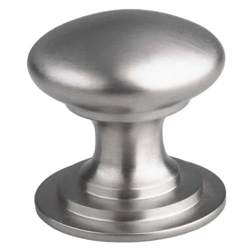 Carlisle Brass M47CSN Victorian Cupboard Knob 38mm Satin Nickel (LEAD TIME: 2-3 DAYS)