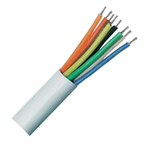Securi-Flex Alarm Cable TCCA Type 3 To BS4737 White