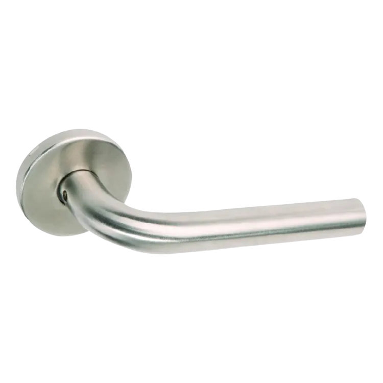 BRITON Straight Lever on Rose with Round Bar