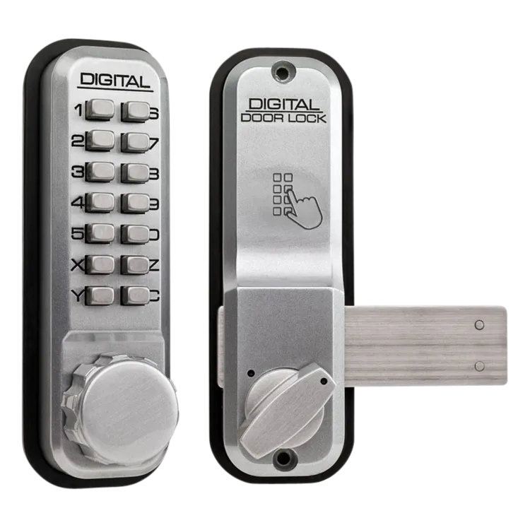 LOCKEY 2200 Series Digital Lock With Rim Dead Bolt