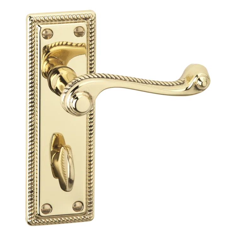 ASEC URBAN Classic Georgian Bathroom Lever on Plate Door Furniture