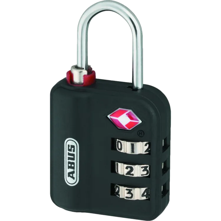 ABUS 147TSA Series Combination Luggage Open Shackle Padlock