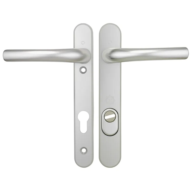 Hoppe Tokyo PAS24 Lever Lever UPVC Multipoint Door Handles -  92mm PZ Sprung 215mm Screw Centres