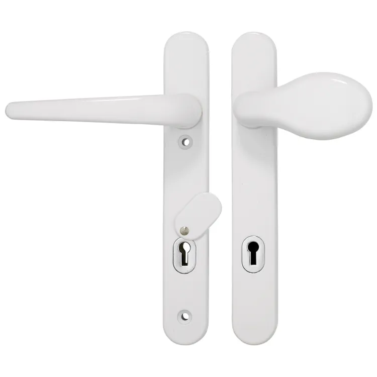 Era Vectis Classic Lever Moveable Pad UPVC Multipoint Door Handles - 95mm PZ Sprung 122mm Screw Centres