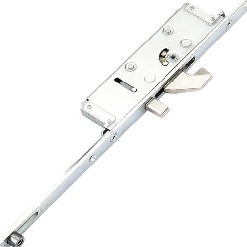 TSS Blank External Lever Lever French Door Multipoint Handles – 92mm PZ Sprung 215mm Screw Centres