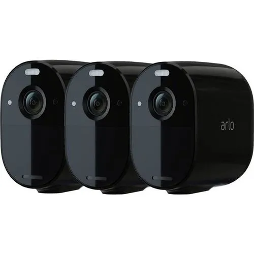 Arlo Essential Spotlight Camera 3-Pack - Black